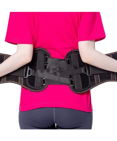 King of Kings Lower Back Brace Pain Relief with Pulley System - Adjustable Lumbar Support Belt for Women and Men - Ideal for Sciatica, Spinal Stenosis, Scoliosis, Herniated Disc - Large Size - Buy Online on GoSupps.com