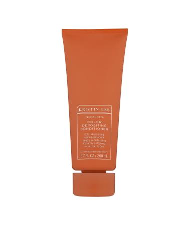 Kristin Ess Color Depositing Conditioner   Terracotta   6.7oz Terracotta 6.7 Fl Oz (Pack of 1)