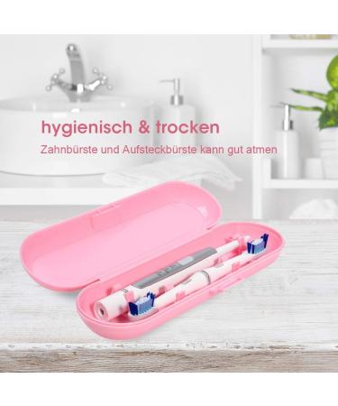 Travel Case for Oral B Pulsonic Slim 1000/1100 Sonic Toothbrush - Pink | Best International Shipping - Buy Online on GoSupps.com