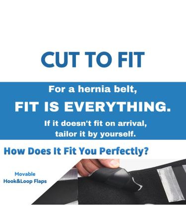 Inguinal Hernia Belt for Men & Women | Tailor-Made Comfort Truss (28-43 inches) - Best Support & Relief - Buy Online on GoSupps.com