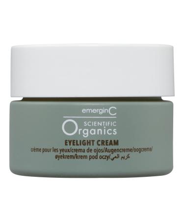 EmerginC Scientific Organics Eyelight Cream - Stem Cell Eye Cream with Antioxidants - Anti-Aging Eye Cream Targets Dark Under-Eye Circles for Visible Glow (0.5 oz  15 ml)