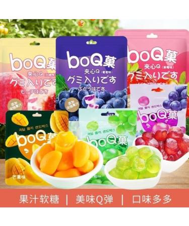 white peach Peeling Fruit Fudge gummy mango peelable grape lychee sugar soft candy Toffee 68% Juice Content gummy candy sweets Chewy gumdrop desserts Chinese snacks (Mix and match flavors 10bag) Mix and match flavors 10bag - Buy Online on GoSupps.com