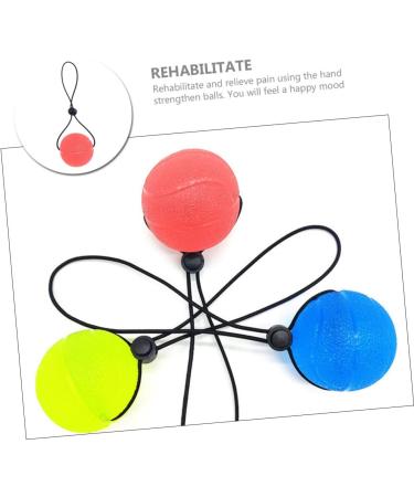 Frcolor 5-St Handle Ball Training Device | Spherical Finger Power & Hand Exercise Balls for Fitness - Pink TPE - Buy Online on GoSupps.com