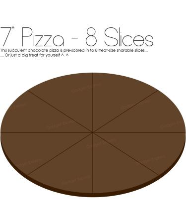 Gourmet chocolat Joyeux anniversaire Pizza - c leste en nid d'abeille (7 ") - Buy Online on GoSupps.com