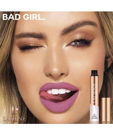 LAQENE Luxury Line Mascara - Nourishing & Fabulous | Long Lasting Black Waterproof Formula - Vegan & Cruelty Free - Buy Online on GoSupps.com