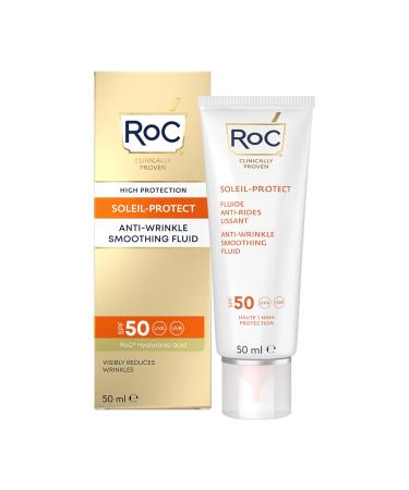 ROC Soleil-Protect Anti-Wrinkle Smoothing Fluid SPF50 50 ml