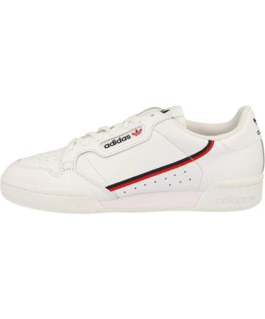 Buy adidas Men's Continental 80 Sneakers - Size 42 EU - White & Red - International Shipping Available - Buy Online on GoSupps.com