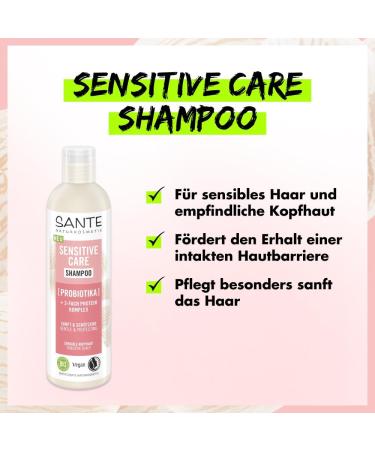 Sante Naturkosmetik Sensitive Care Shampoo 250 ml - Buy Online on GoSupps.com