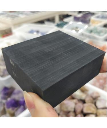 Natural Schungite Cuboid Diamond Crystals Ornaments Raw Stone Decoration Good Energies Black Quartz Collectibles Decoration Stone Mineral Specimen 1pc - Buy Online on GoSupps.com