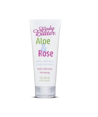 Body Butter Aloe & Rose Bottle 180ml