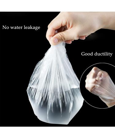 100 Pack Disposable Shower Caps - Waterproof Plastic Hair Cap for Women Kids Girls - Perfect for Travel, Spa, Hotel, Hair Salon - Essential Bath Accessories - Buy Online on GoSupps.com