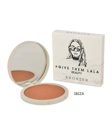 Give Them Lala Beauty Bronzer Powder - IBIZA Tan Matte Bronzer - Cruelty-Free Contour & Blush Bronzer - Buy Online on GoSupps.com