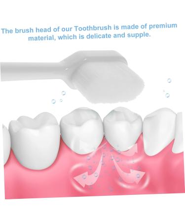 Healvian Soft Toothbrush Heads - 20-Pack Manual Toothbrush for Adults & Kids | Travel-Friendly Design | Ideal for Men & Children - Buy Online on GoSupps.com