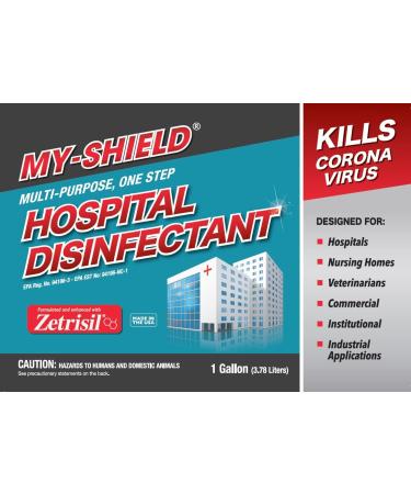 Hospital Disinfectant Gallon - Effective & Safe International Shipping Available - Buy Online on GoSupps.com