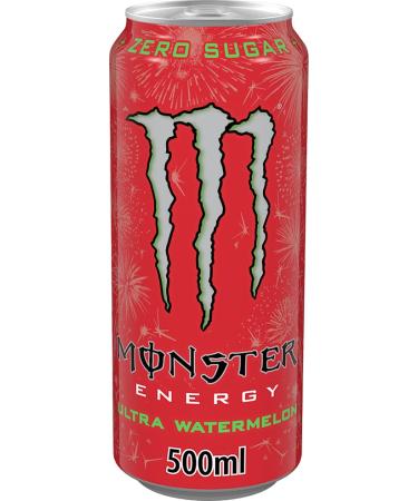 usy Monster Energy Ultra Watermelon Zero Energy Drink (24 bo tes de 0 5 l) + bloc usy Block
