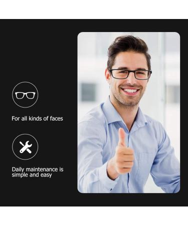 EXCEART 4.0 Folding Reading Glasses - Black Myopia Glasses for Nearsightedness with Portable Bag - Perfect Distance Vision Solution - Buy Online on GoSupps.com