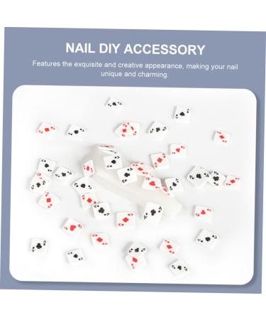 minkissy 4 Nail Art Accessories Nail Decals Clay Home Ornament Nail DIY Handmade Materials Nail Tech Accessories Designer Nail Charms Nail Art Canes Material Package Manicure Polymer Clay - Buy Online on GoSupps.com