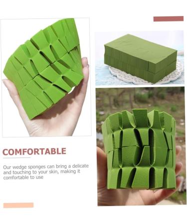 Angoily Trapezoid Makeup Puff 2 Triangle Puff Hydrophilic Polyurethane Face Cushion Miss Portable Makeup Foam Wedges - Buy Online on GoSupps.com
