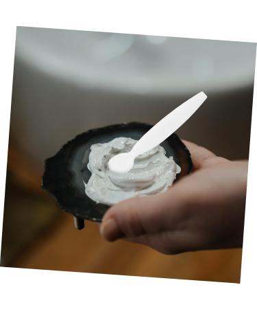 Healeved 20pcs makeup spatula pp white spatula for makeup makeup spatula tool facial spatula 6.00X1.00X0.30CM White - Buy Online on GoSupps.com