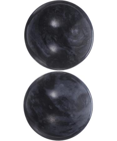 Minkissy 10-Pc Jade Ball Set | Stress Relief Gym Balls | Handcrafted Jade Fitness Accessories | 3.50x3.50cm | Perfect for Health & Relaxation - Buy Online on GoSupps.com
