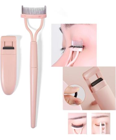Stainless Eyelash Comb & Brow Brush Separator - Foldable Makeup Grooming Tool - Buy Online on GoSupps.com