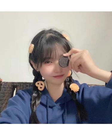 Sttiafay 7Pack Cookies Pattern Hair Clips for Women and Girls - Fun Cartoon Hairpins for Styling Salon - Hair Accessories - Buy Online on GoSupps.com