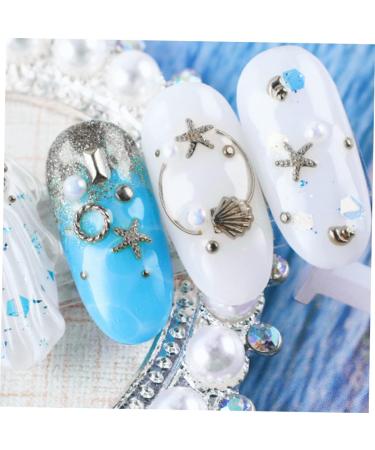 COHEALI 1pc 12 Nail Art Glitters Nail Decorations for Nail Glitter Metal Trim Nail Art Decoration Gold Nail Art Nail Embellishments Diy Nail Decals Rhinestone Decor Disc Manicure - Buy Online on GoSupps.com