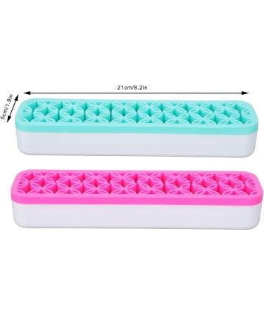 Desktop Paint Pen Holder 2 Makeup Brush Holder Prevent Tipping Over for Eyeliner for Home Use - Buy Online on GoSupps.com