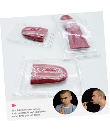 Realistic Silicone Tongue Toys - 8-Piece Artificial Tongue Set for Kids & Adults | Toyandona - Buy Online on GoSupps.com