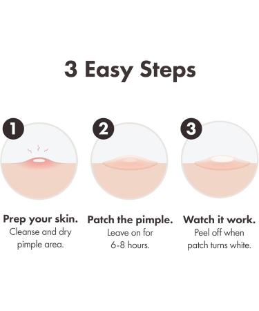 Hero Cosmetics Mighty Patch XL - 10 Large Hydrocolloid Surface Spot Patches | Day & Night Acne Treatment Stickers for Face & Body - Buy Online on GoSupps.com