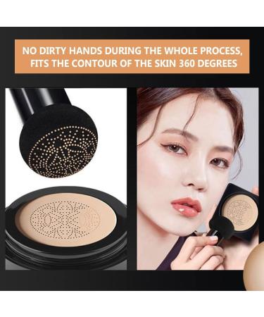 Mushroom Head Air Cushion BB Cream Mushroom Head Air Cushion CC Cream BB Cream Foundation Moisturizing Concealer Lightweight Flawless Brightening Makeup Natural - Buy Online on GoSupps.com
