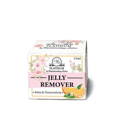 Remover for removing eyelashes Jelly (jelly) PLATINUM lavender - lemon 15 ml