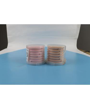 GZHAIMAI 14-Piece Powder Puff Set - Round Makeup Sponges for BB Cream Liquid Foundation & Loose Powder | Professional Makeup Tools - Buy Online on GoSupps.com