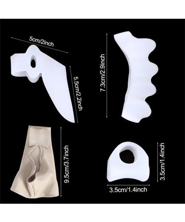 Bunion Corrector Kit | Relief Sleeves & Straighteners for Hallux Valgus Pain - International Shipping Available - Buy Online on GoSupps.com