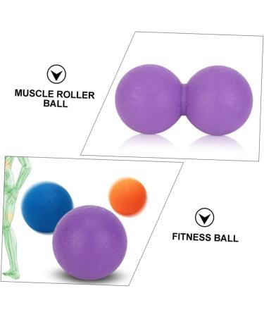 Magiclulu 6 STK Yoga Ball Massage Roller - Ero-Nuss Lacrosse Foot Massager for Muscle Relaxation and Fascia Release - Perfect for Home and Travel - Buy Online on GoSupps.com