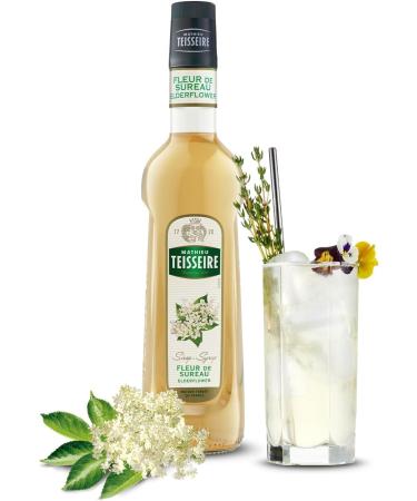 Mathieu Teisseire - Assortment of Elderflower Syrup and Hibiscus Syrup for refreshing drinks and cocktails 2x70cl - Buy Online on GoSupps.com