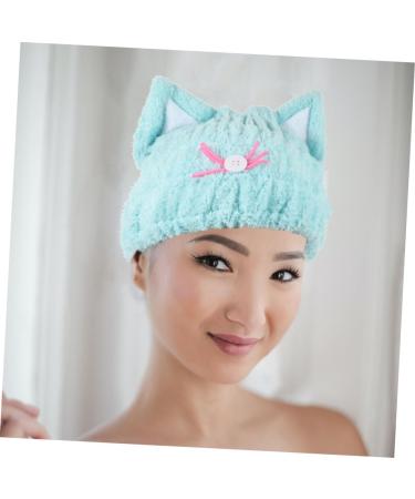 FRCOLOR 2pcs Dry Hair Cap Women Hair Hats Comfortable Showering Hats Coral Fleece Hair Hats Quick Drying Hair Hats Hair Caps for Bathing Adorable Bathing Hats Bathing Hair Wraps Hair Towel - Buy Online on GoSupps.com