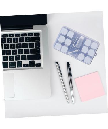 Buy HOMSFOU Travel Contact Lens Case & Eye Makeup Remover - Blue 2 Sets Compact & Portable | International Shipping - Buy Online on GoSupps.com