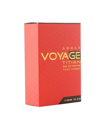 Armaf Voyage Titan for Men Eau De Parfum Spray 3.4 Ounce - Buy Online on GoSupps.com