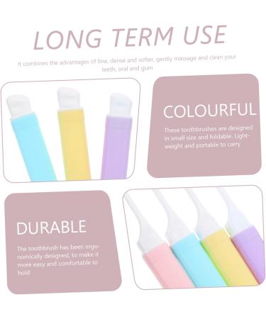 Ultechnov 15 PC Travel Toothbrush Set - Foldable Adult Toothbrushes for Oral Care | Bulk Travel Essentials - Buy Online on GoSupps.com