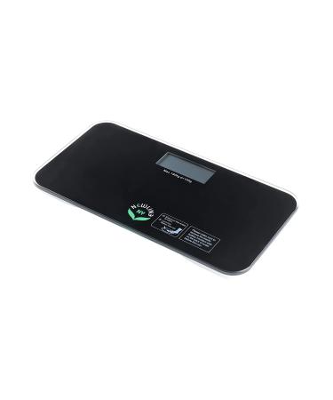 NewlineNY SBB0718M-NYBK Step-On Mini Travel Bathroom Scale - Cool Black - Buy Online on GoSupps.com