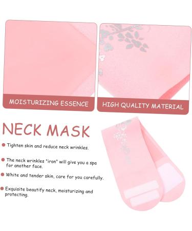 Mobestech Neckband Neck Film Sticker Neck Anti- Neck Wrinkles Nourishing Neck Band Beauty Anti-Wrinkle Neck Patch Safe Neck Patch Moisturizing Belt Pink Plant Gel - Buy Online on GoSupps.com