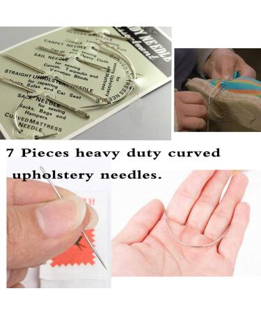 Topus Upholstery Repair Sewing Thread Kit with Heavy Duty Needles - 7 Styles, 3 Colors Nylon Thread - 70 Yards Each - Buy Online on GoSupps.com