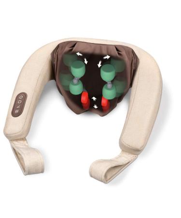 Beurer MG 153 Neck massager hand-simulating kneading massage for neck shoulders and legs with heat function and automatic switch-off kneading massage single massage