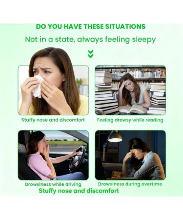 Nasal Inhaler & Nasal Clip Set - Triple Refreshing Menthol/Borneol Plant Essential Oil Energy Sticks for Fatigue Relief Stay Awake During Class/Work/Driving (4 Scent Options) - Buy Online on GoSupps.com