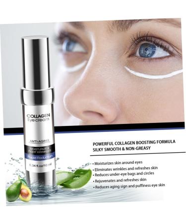 minkissy 2 Pieces 1 eye cream eye cream Antiwrinkle eye cream Collagen eye cream Biogel Skin care with eye cream antiwrinkle eye gel eye moisturizing gel eye gel eye cream packing - Buy Online on GoSupps.com