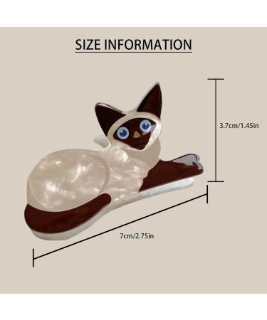 AJOIDR Cartoon Cats/Dogs Shape Hair Claw Braids Ponytail Woman Skincare Hair Clip Woman Elegant Wedding Party Styling Hair Claw - Buy Online on GoSupps.com