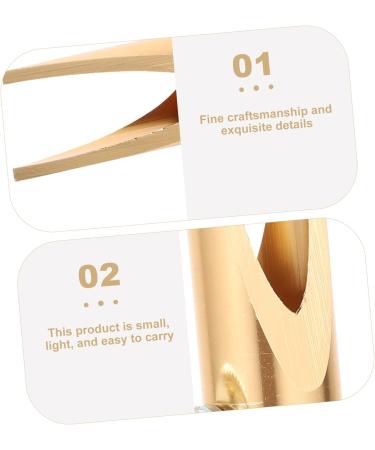 minkissy Eyebrow Sharpening Tool Pencil Sharpener Makeup Eye Pencil Eyeliner Sharpener Color Pencils Color Eyeliner Lip Liner Pencil Sharpener Dual Purpose Student Card Slot Aluminum Alloy Golden 4.5x2cm - Buy Online on GoSupps.com