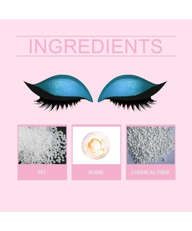 Pansements pour cils et fards paupi res paresseux - Maquillage des yeux adh sif r utilisable pour femmes - Autocollants imperm ables et r sistants la salet pour Halloween sortie de nuit cosplay bleu - Buy Online on GoSupps.com