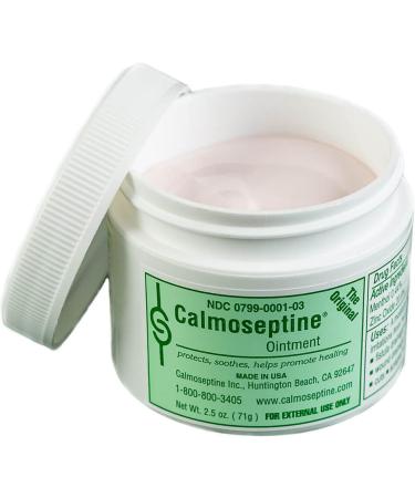 Calmoseptine Ointment 2.5 oz Jar - Pack of 3 | Soothing Skin Relief Treatment - Buy Online on GoSupps.com